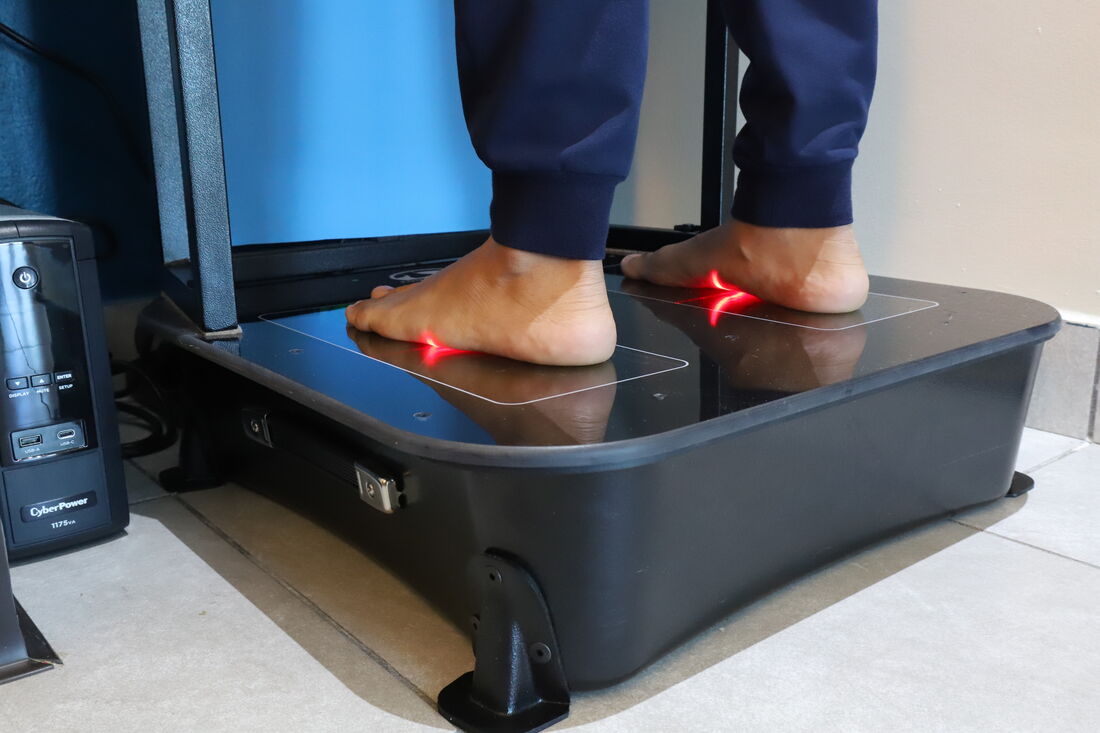 Foot scanner para análisis de pisada